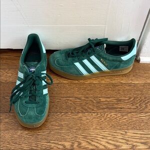 Adidas Green Gazelle Shoes